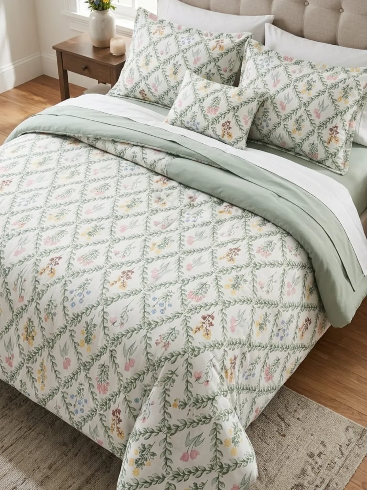 6 Pc Imported Comforter Sst
